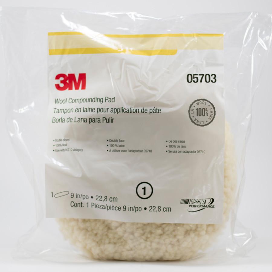 Phớt đánh bóng lông cừu 3M 2 mặt 9in 05703