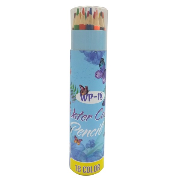 Lon Bút Chì Màu Nước Lon 18 Màu Gstar Wp-18