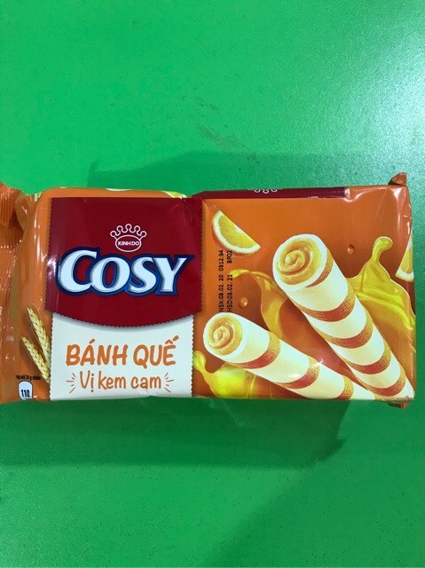 Bánh quế Cosy Kinh Đô vị xoài 117,6g (date mới nhất)