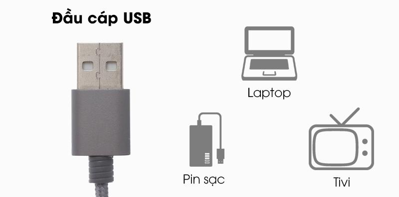Cáp sạc nhanh cho HTC Chuẩn Micro USB Dài 50cm (Màu Đen)