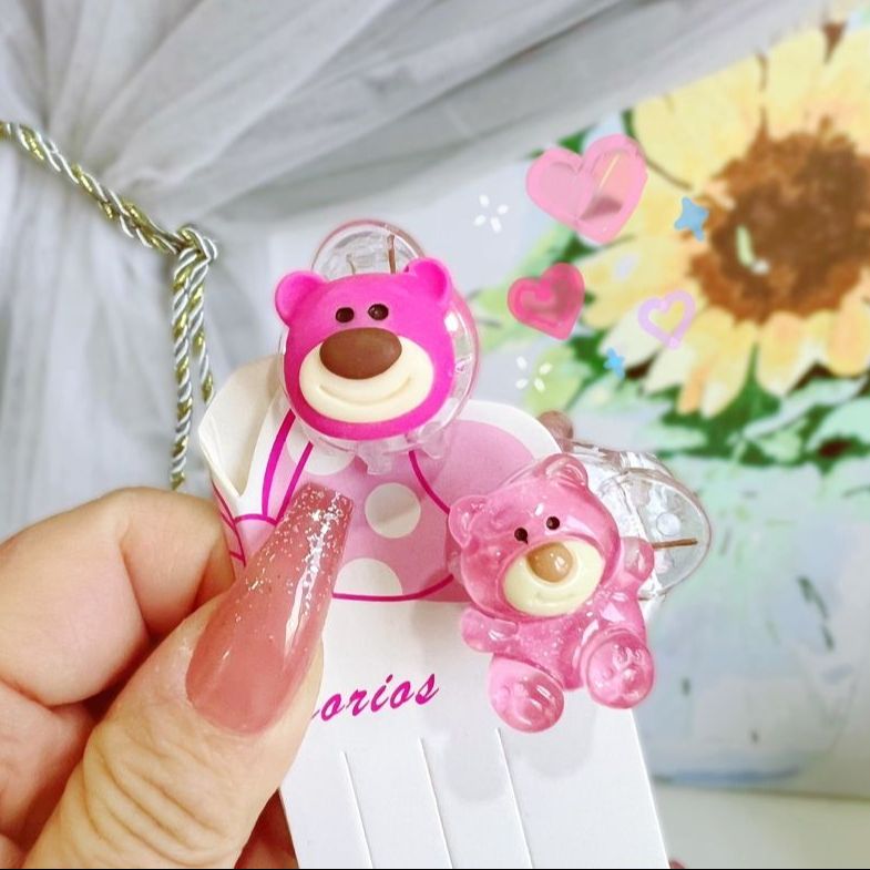 KẸP CÀNG CUA MINI GẤU DÂU LOTSO (GIAO MẪU NGẪU NHIÊN)