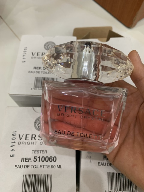 Nước hoa nữ tester versace bright crystal 90ml tester (hộp như hình)