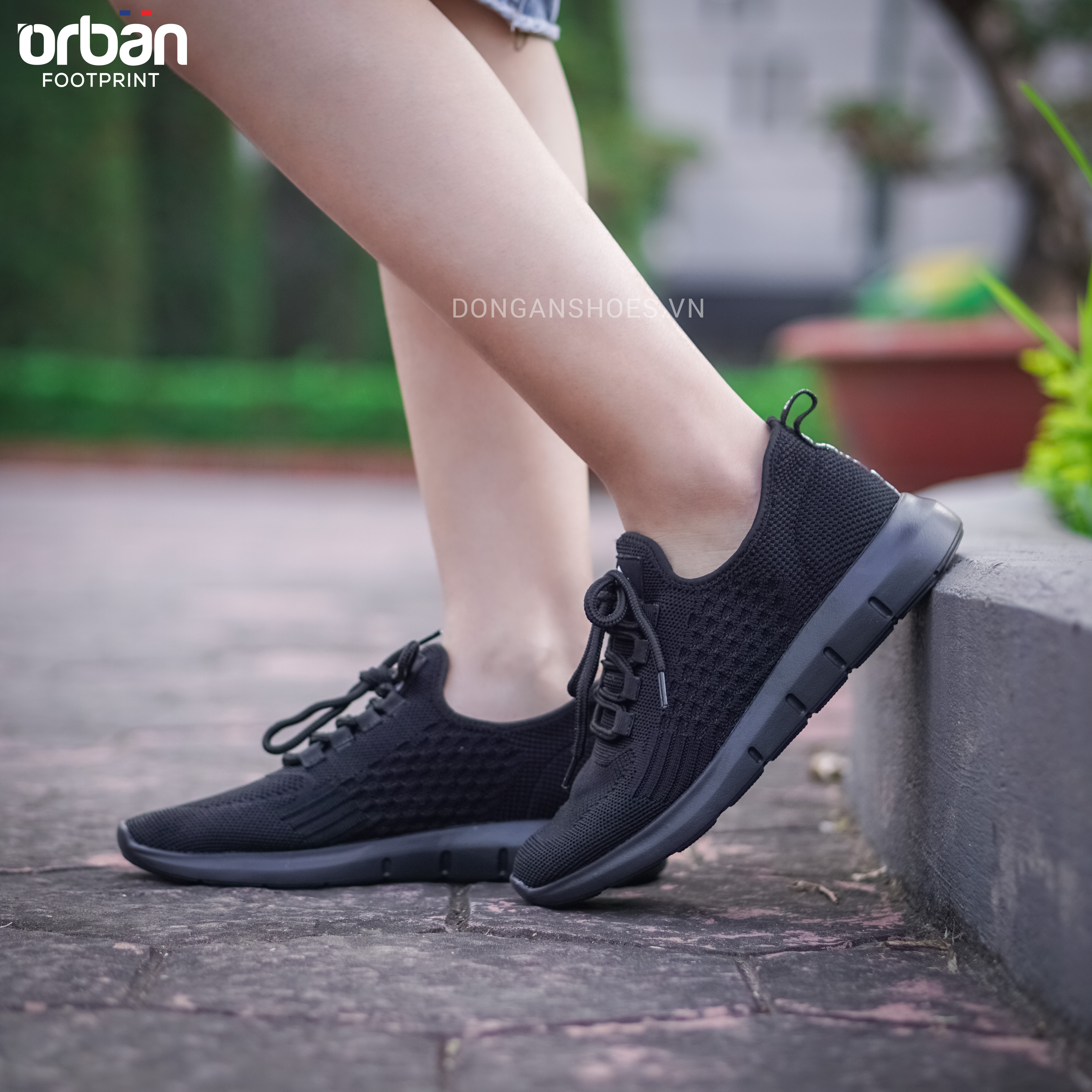 Giày thể thao Unisex Urban TM2124 đen