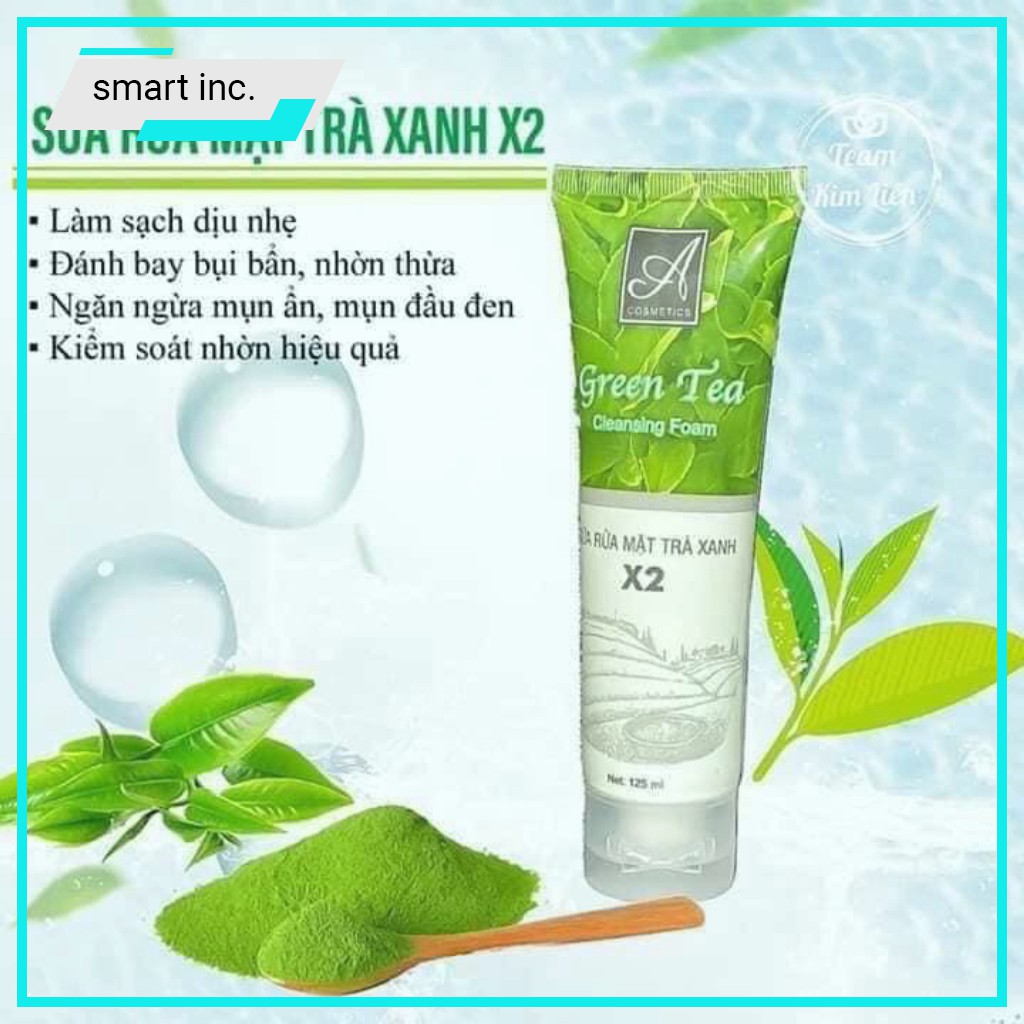 Sữa Rửa Mặt Trà Xanh X2 Green