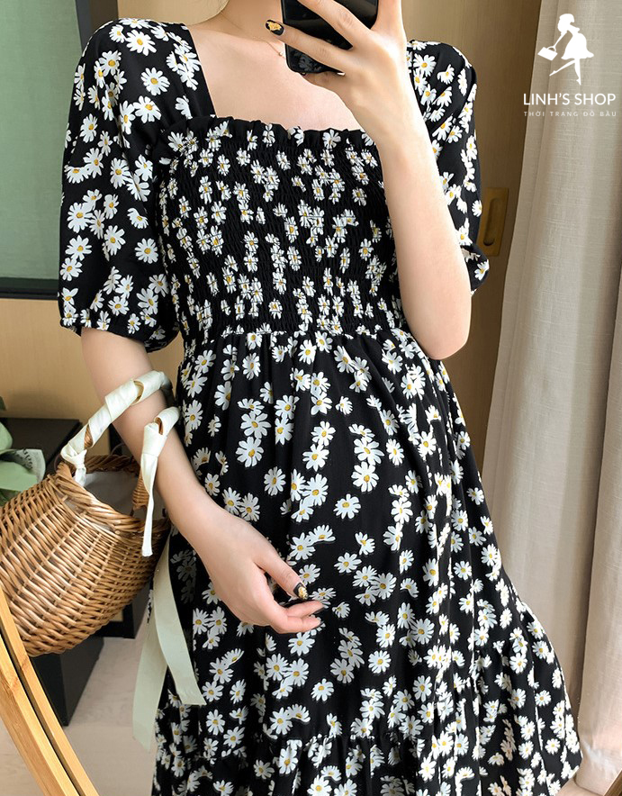 Váy Lanh Mặc Nhà Siêu Mát VN75