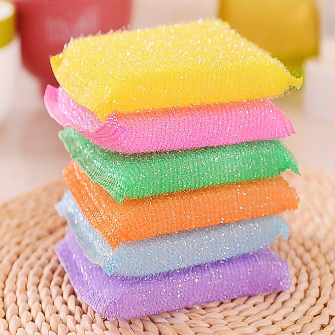 [Freeship Max] Miếng rửa chén bát nhà bếp, Miếng bọt biển cọ nồi tạo bọt Cozy Style