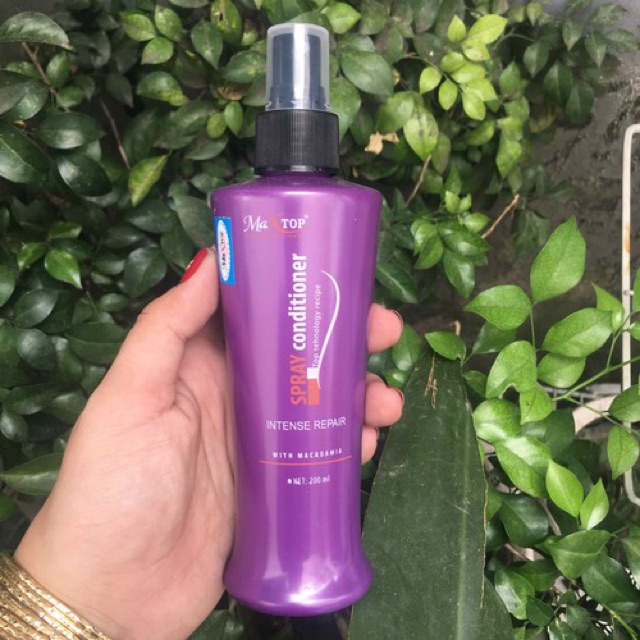 Xit dưỡng Maxtop tinh chất macadamia tím 250ml