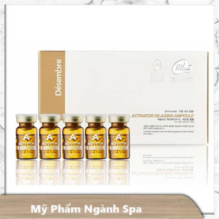 Tế bào gốc trẻ hóa da Désembre Activator De – Aging Micro Ampoule ( hộp 10 lọ )