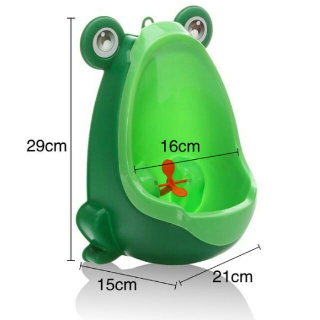 Bô tiểu mini gắn tường con ếch cho bé trai