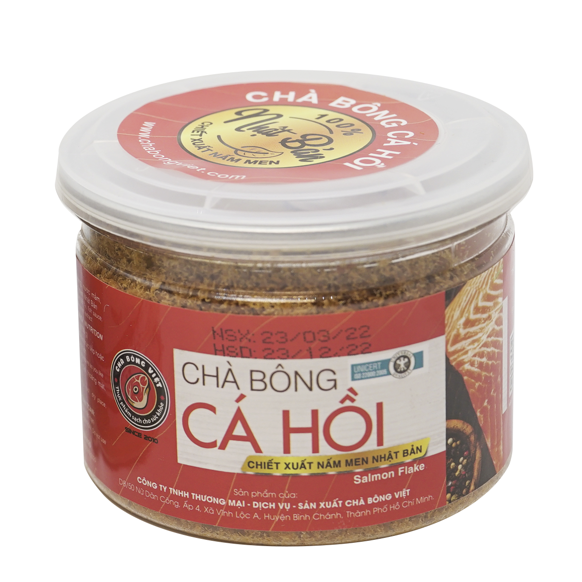 [GIAN HÀNG CHÍNH HÃNG] Chà Bông Cá Hồi 100g