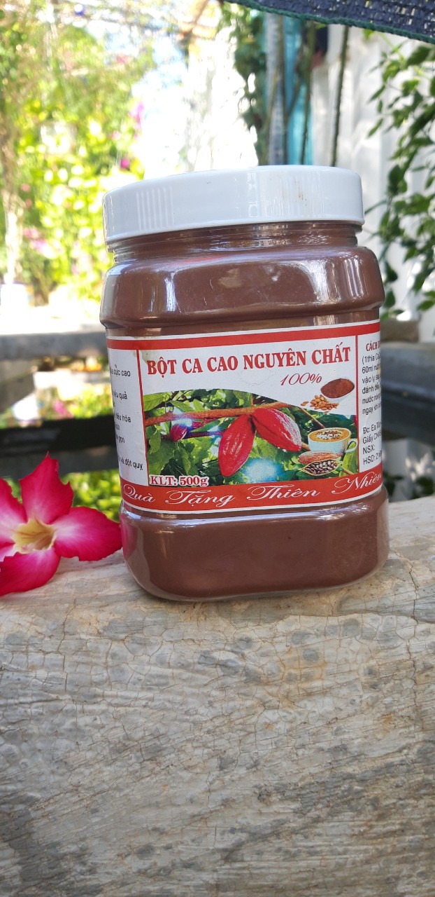 Bột ca cao nguyên chất từ Đăk Lăk 500g