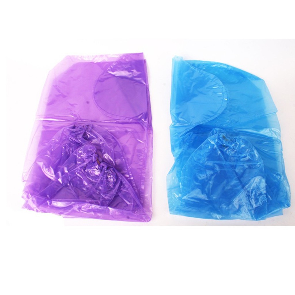 Combo 2 đôi ủng nilon bọc giày đi mưa