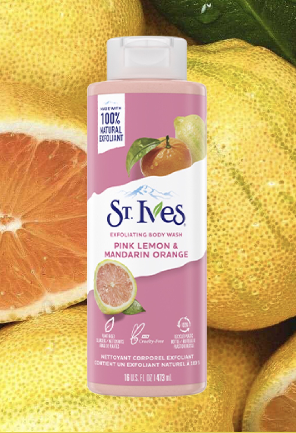 Milk Bath St. Ives Orange Lemon (650ml)