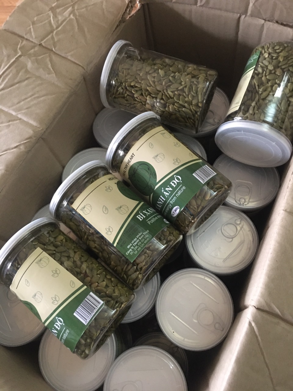 400Gr Nhân Hạt Bí Xanh Ấn Độ