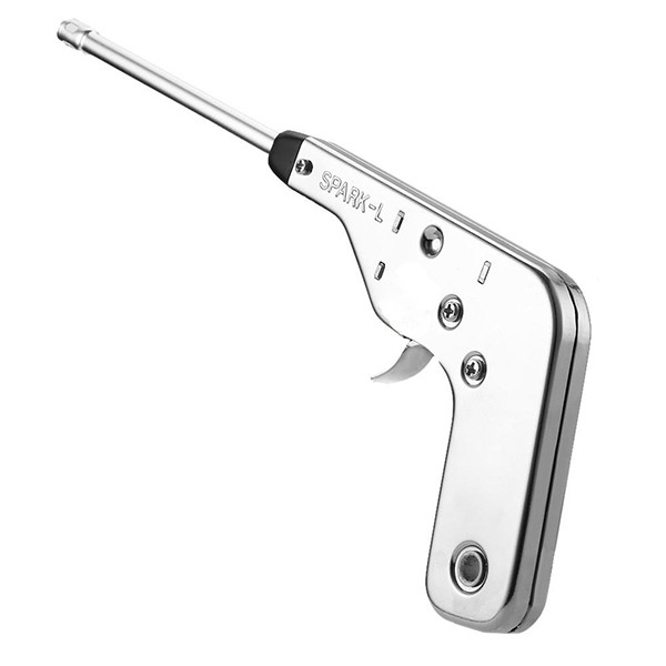 SÚNG NHẬT ĐÁNH TIA LỬA MỒI BẾP GA   BẾP CỒN  BẾP THAN  BẾP LẨU SPARK L- INOX  dụng cụ đánh tia lửa m
