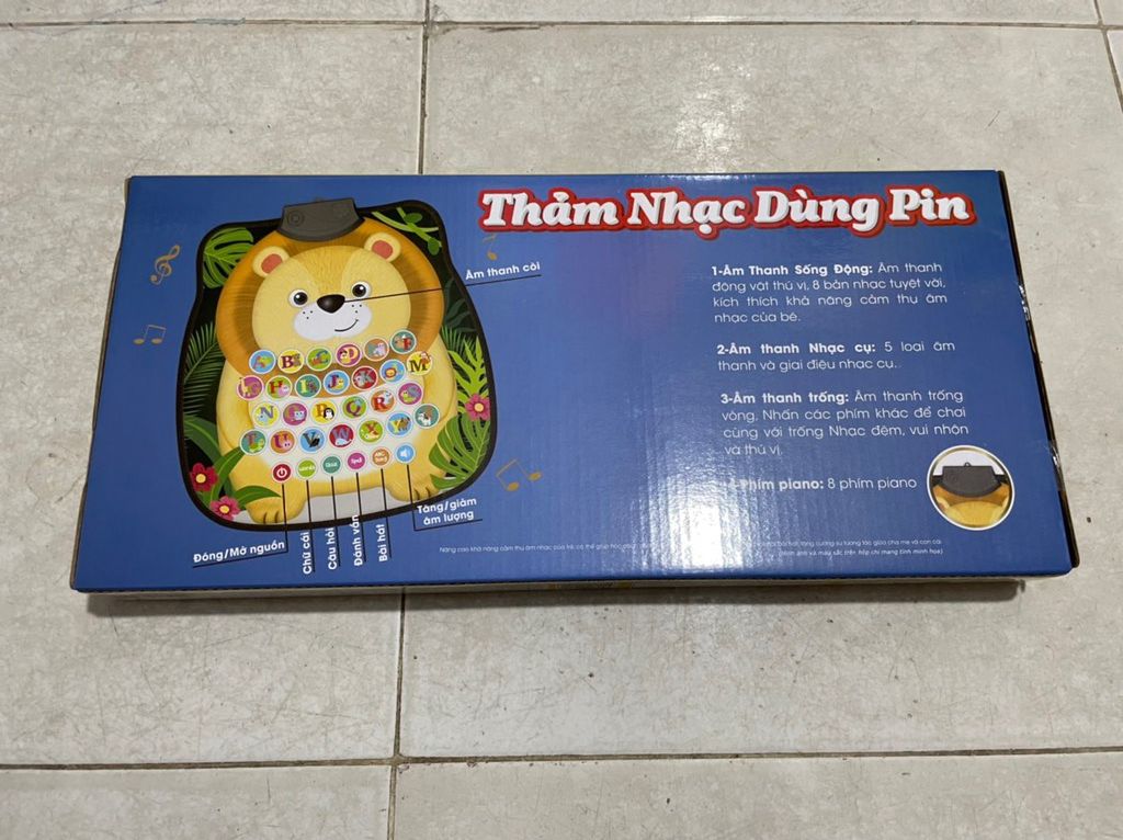 [HKMTH] Thảm nhạc dùng pin cho bé Hkm Enfa - KO KÈM PIN