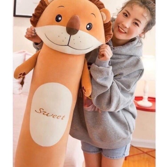 Gối ôm sư tử size 70