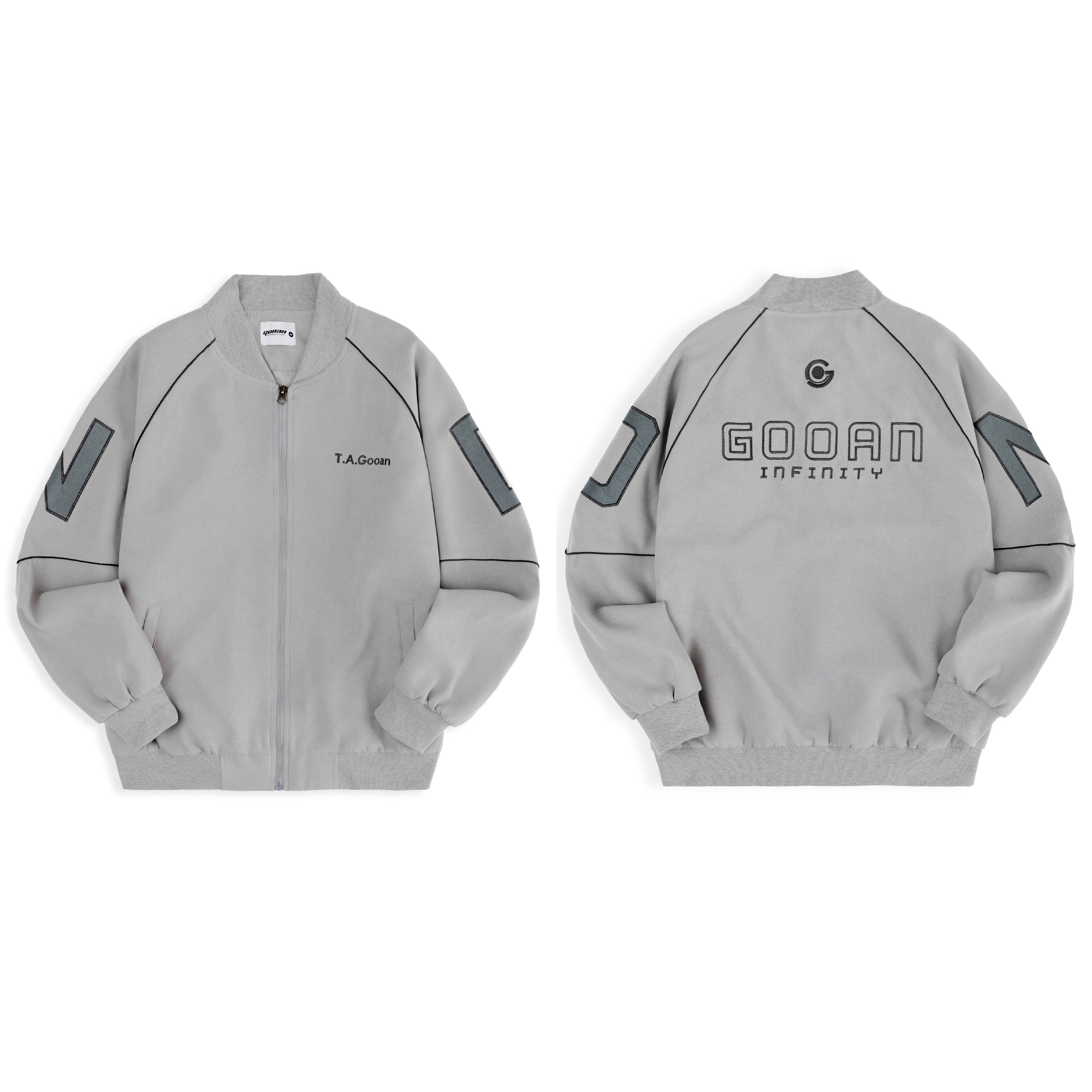 Áo Khoác Bomber Varsity Gooan Infinity Form Rộng