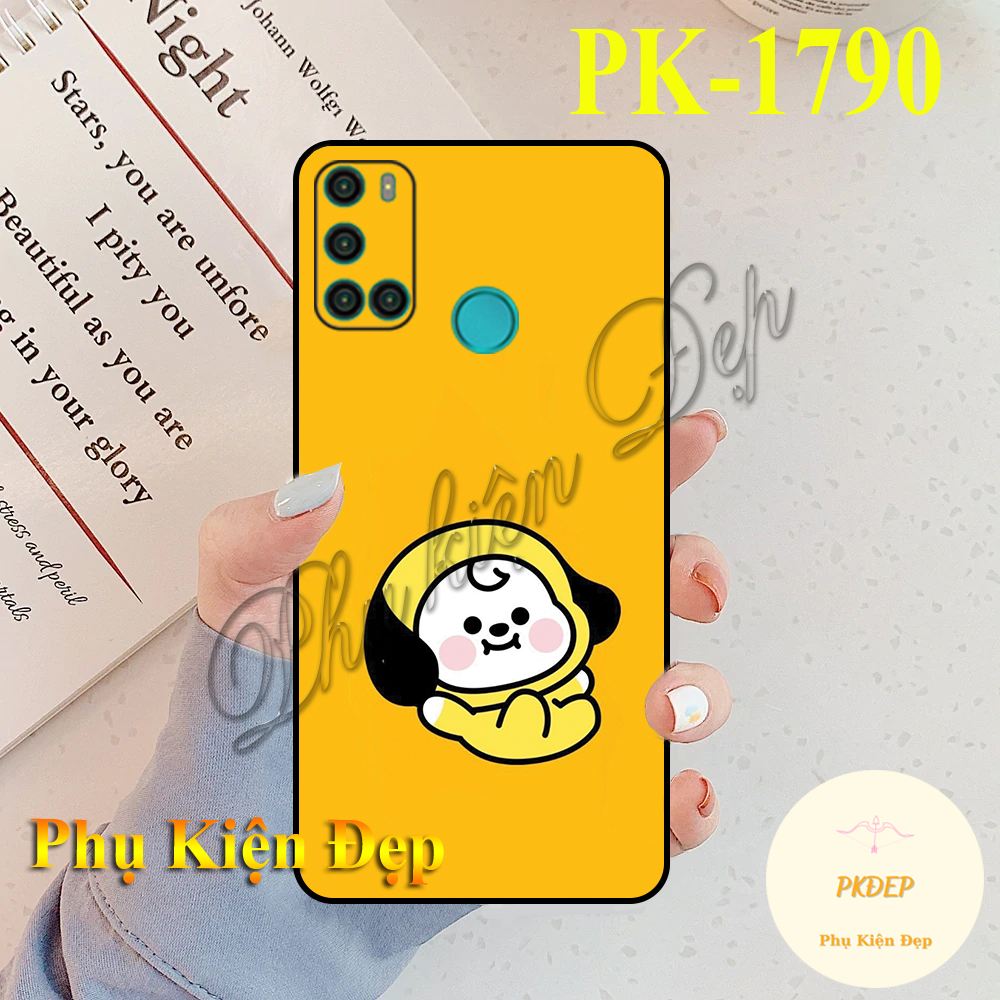 [HCM]Ốp lưng Vsmart Joy 4 - Ốp dẻo đen in hình Chó cưng