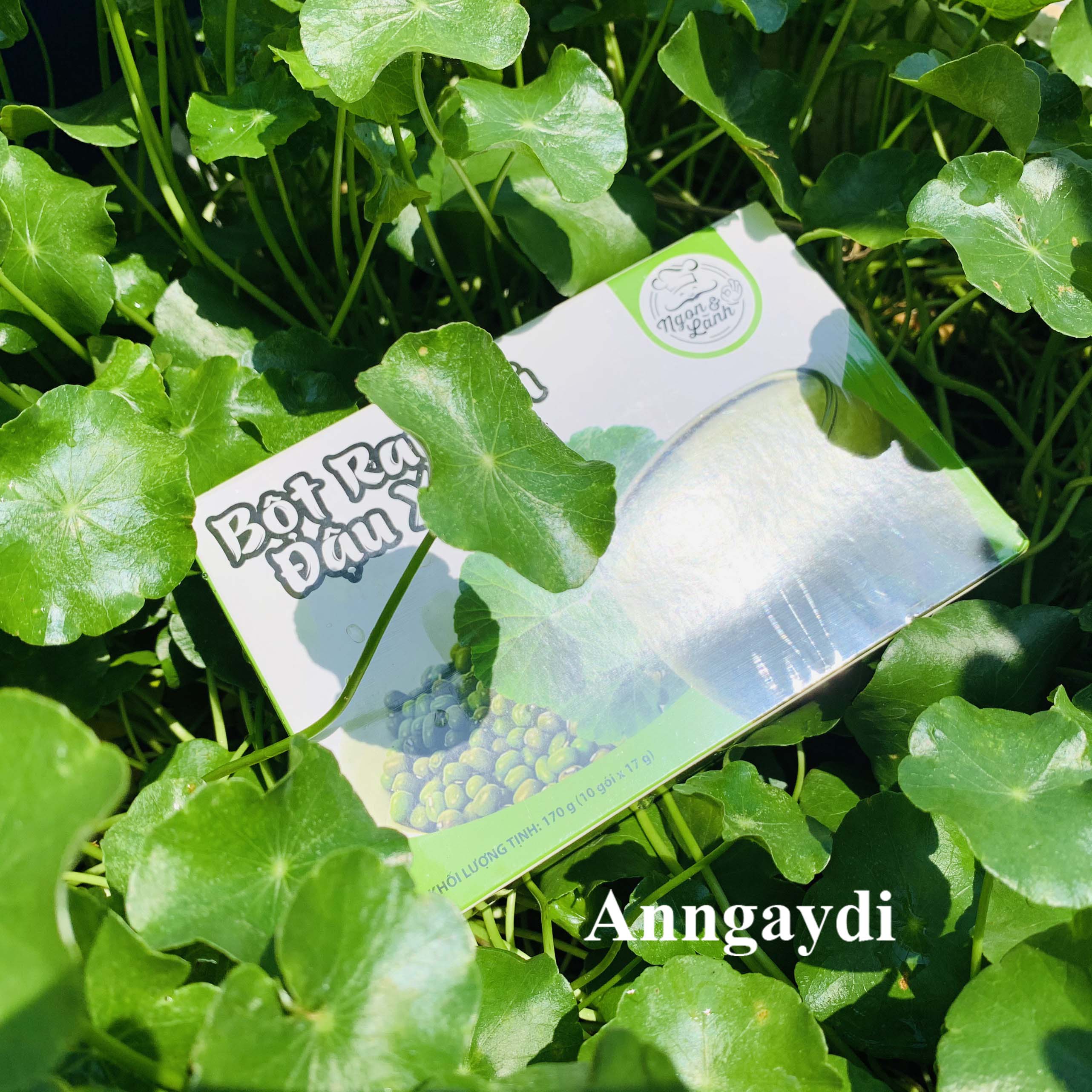 Bột Rau Má Đậu Xanh Ngon&Lành 170g (17g x 10 gói)