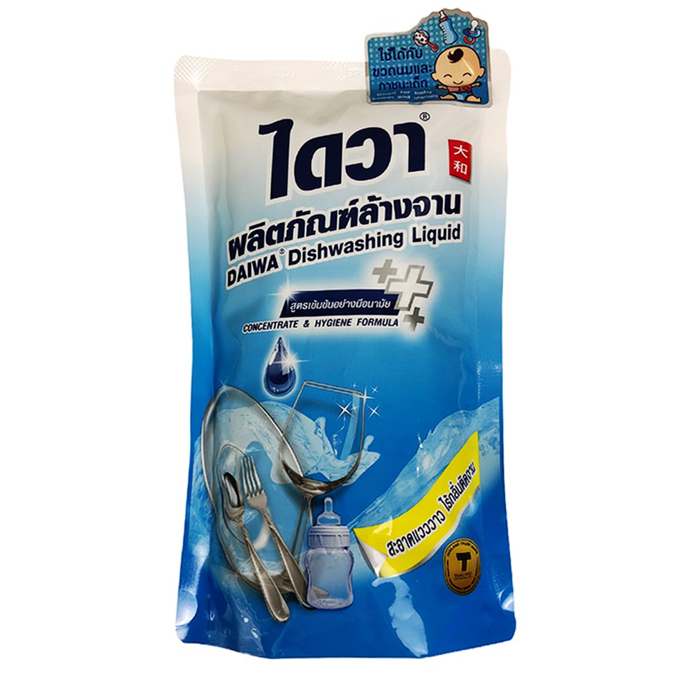 Nước rửa chén không mùi Thái Lan DAIWA 500ml ít bọt