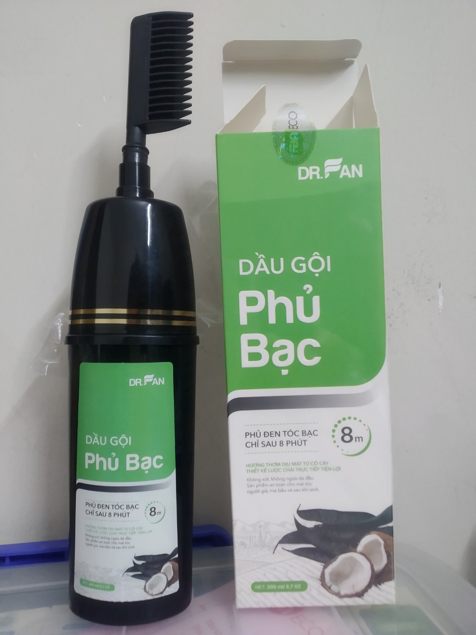 FANECO - DẦU GỘI PHỦ BẠC trong 8 phút 200ml