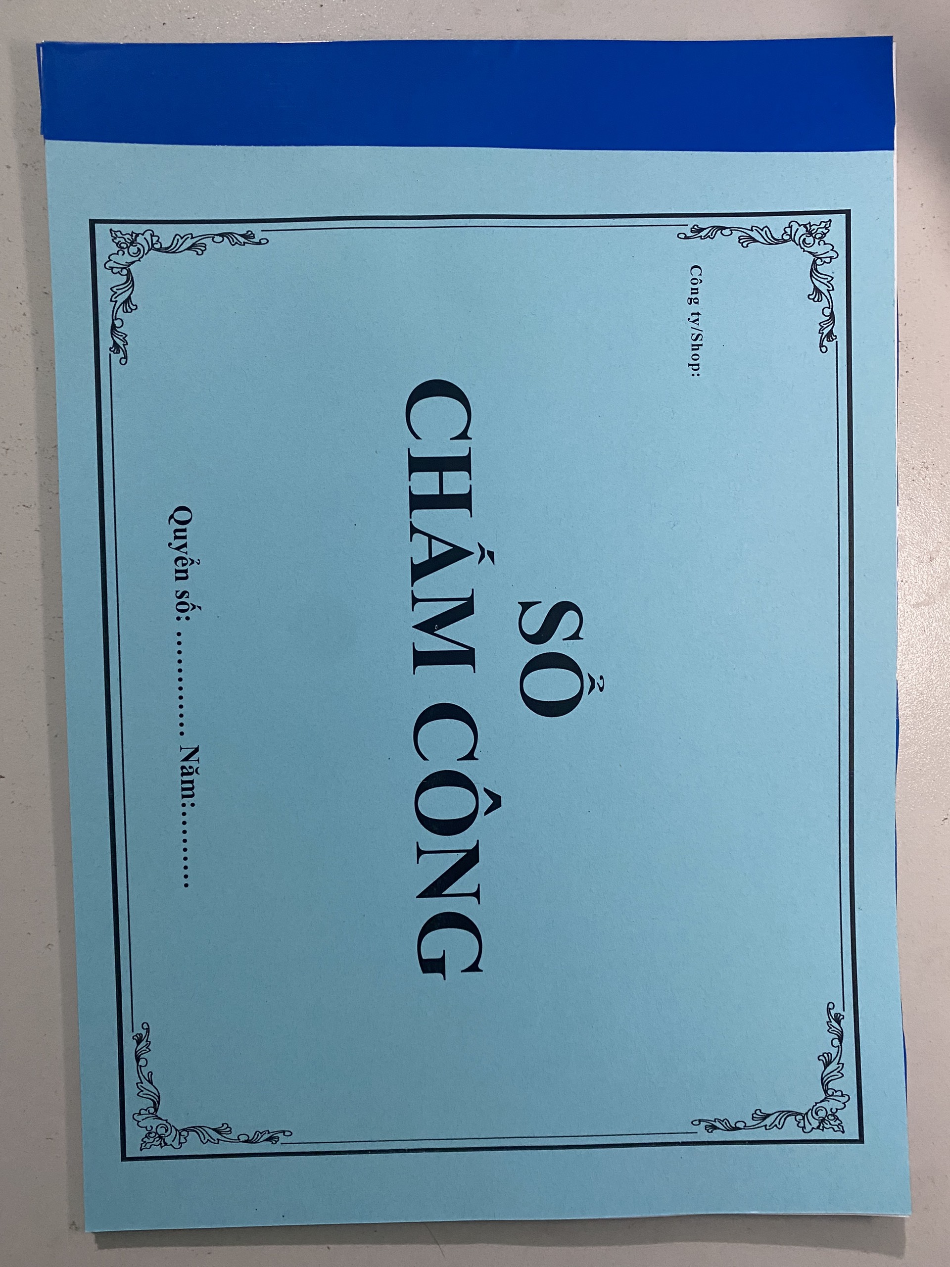 Sổ Chấm Công