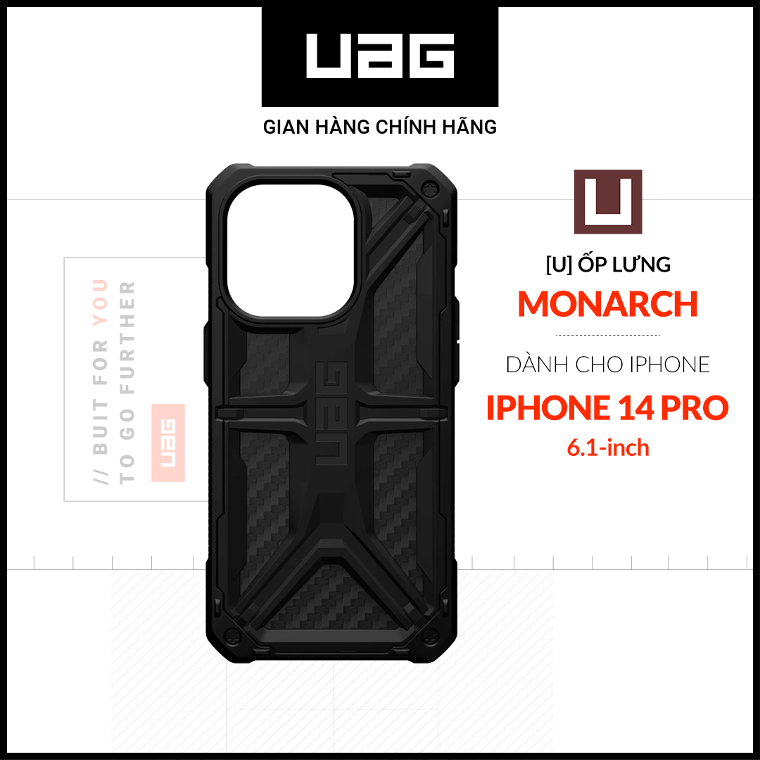 Ốp Lưng UAG MONARCH Cho iPhone 14 PRO [6.1 INCH]
