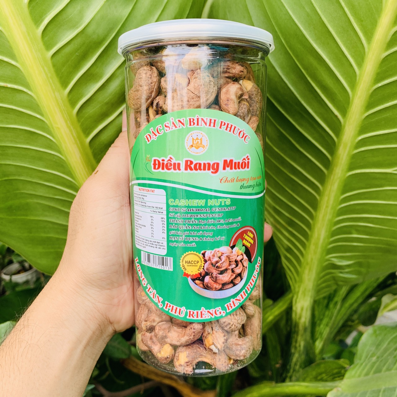 Hạt điều rang muối vỏ lụa , nguyên hạt chuẩn Bình Phước