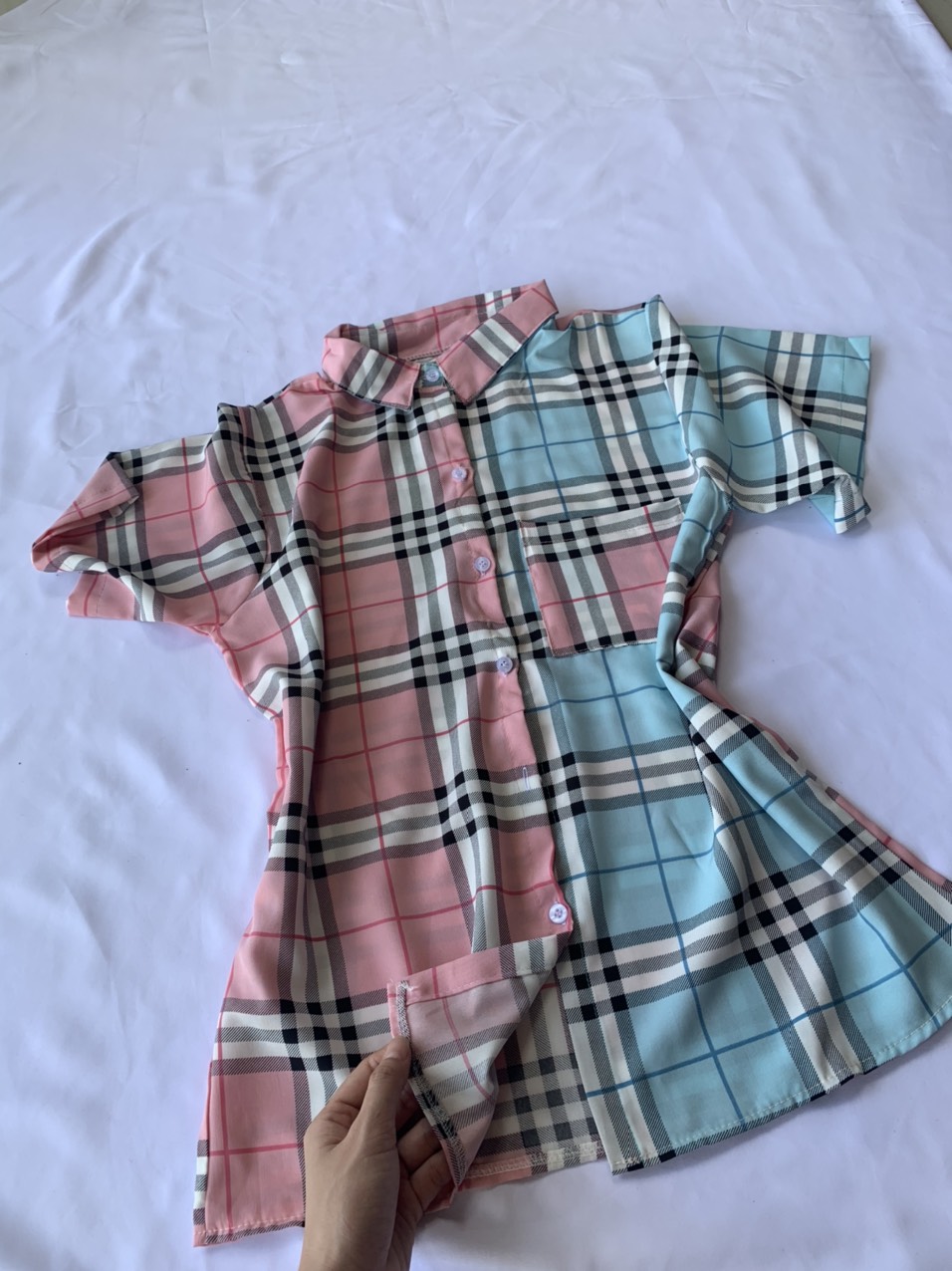 SƠ MI CARO PHỐI MÀU.SƠ MI KIỂU,LY STORE