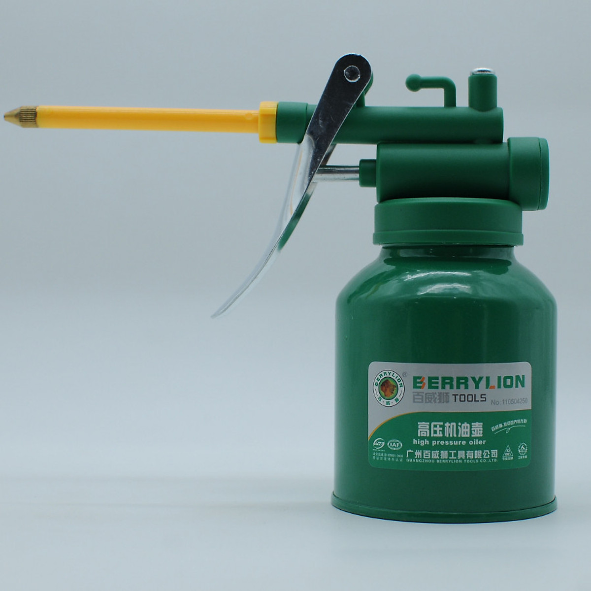 Bình xịt dầu nhớt sắt berrylion nhỏ 250g