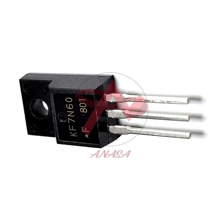 Mosfet 7N60 TO-220 700V 6A (Kênh N)