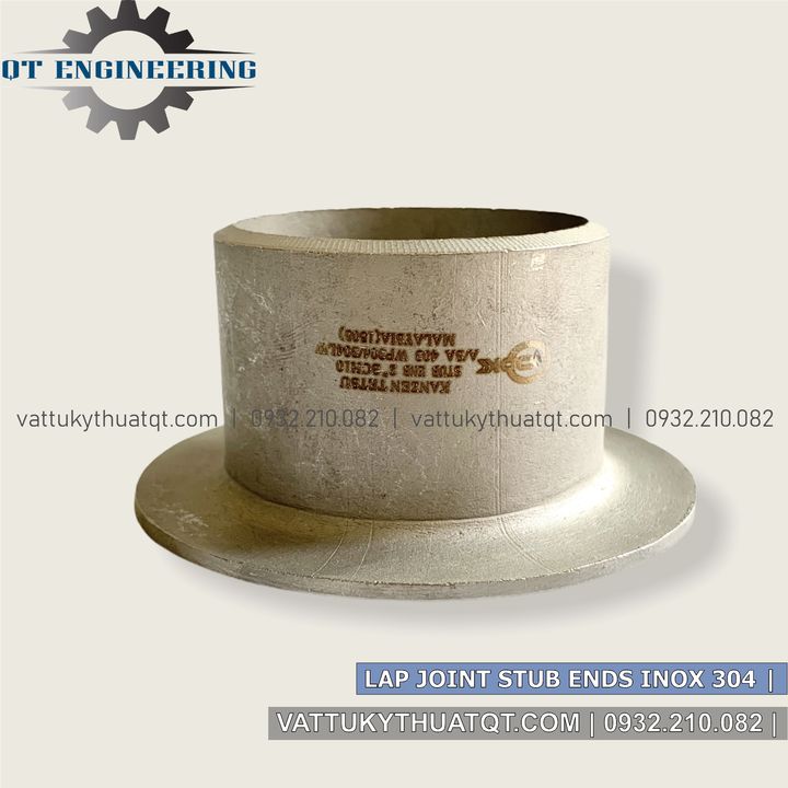 Lap Joint Hàn Inox 304 (SCH10) - Phi 141, 168, 219 - VATTUKYTHUATQT.COM