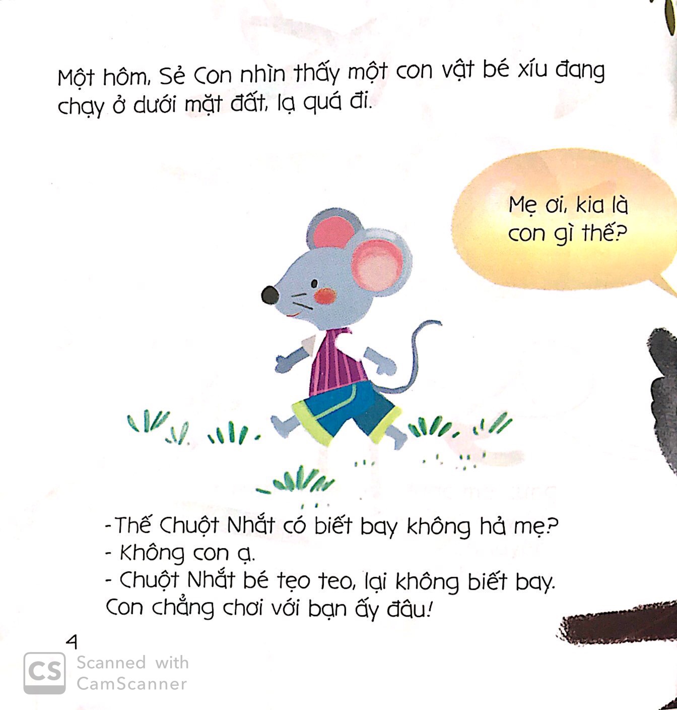 Bé Tập Kể Chuyện - Sẻ Con Tìm Bạn