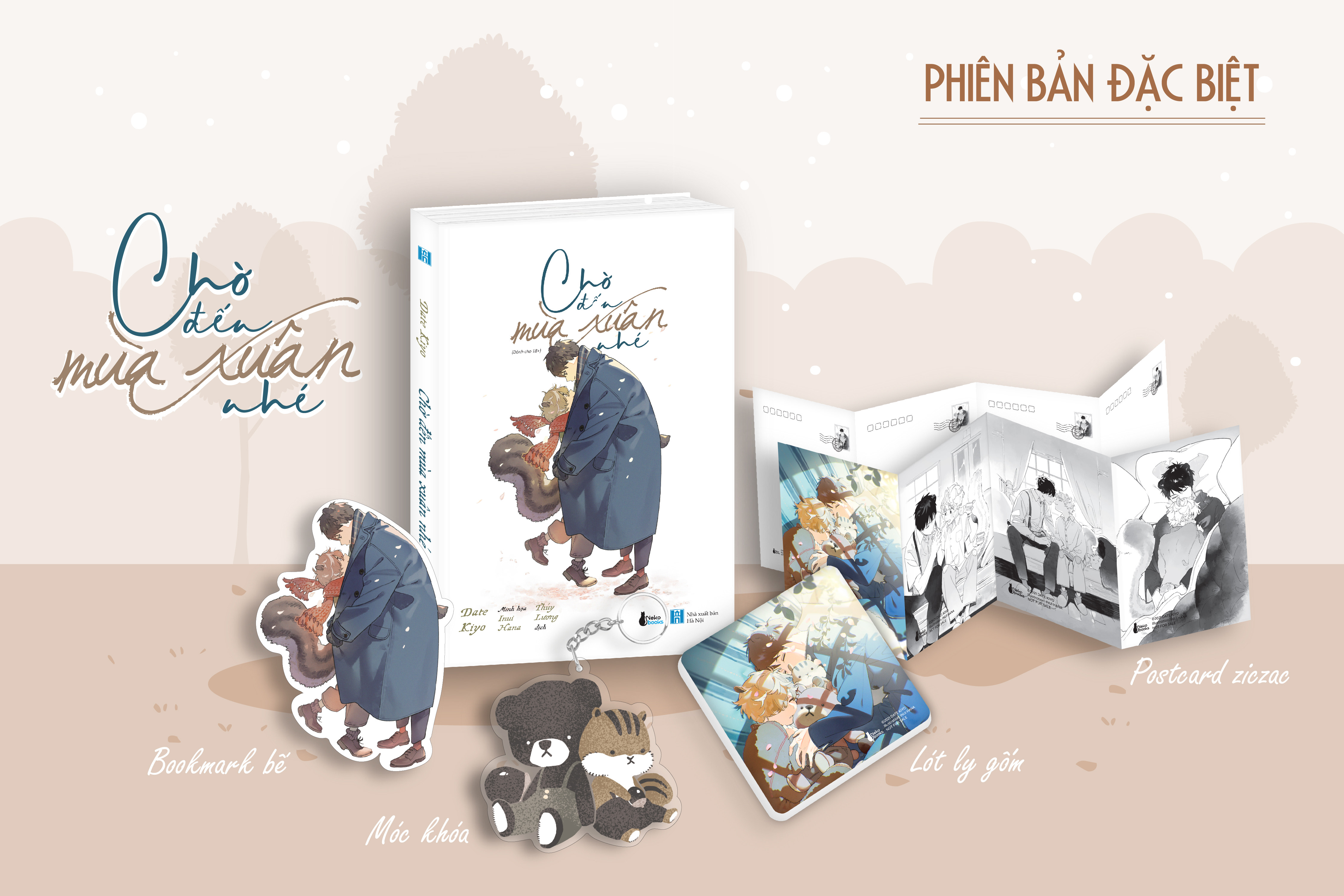 Sách - chờ đến mùa xuân nhé - date kiyo