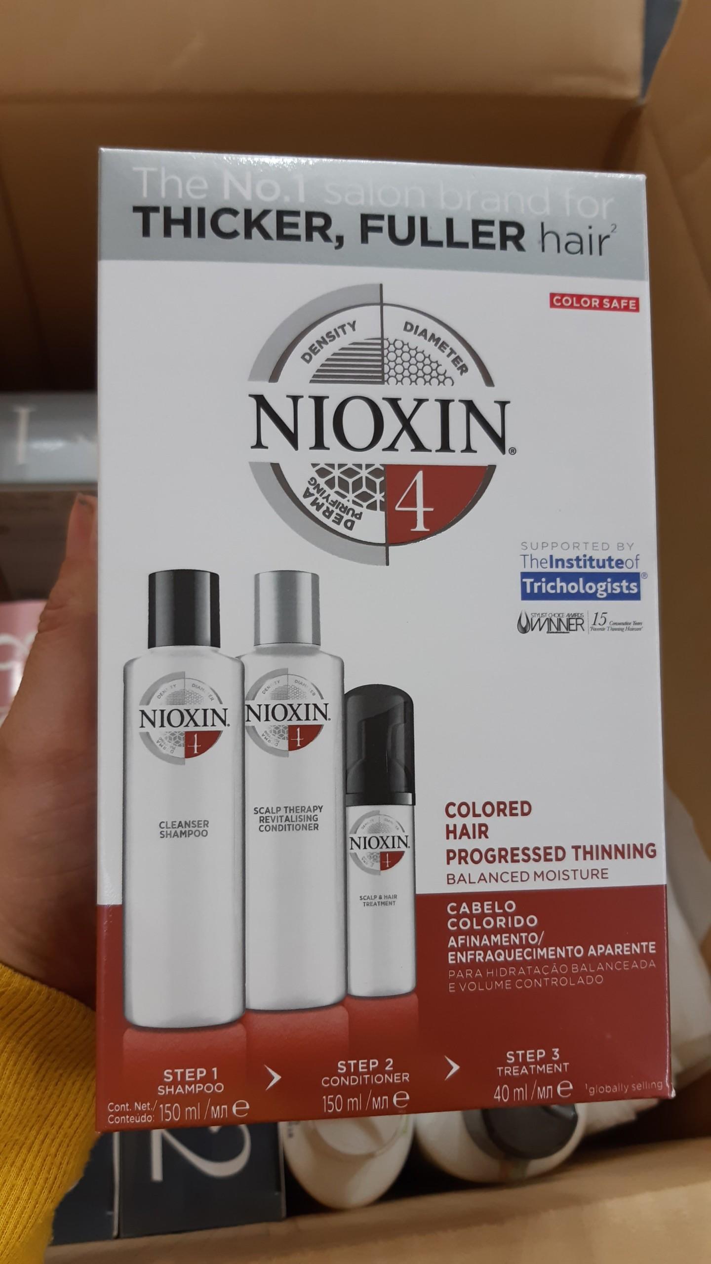 Dầu gội xả chống rụng tóc Nioxin System 4 300mlx2 ( New 2019)