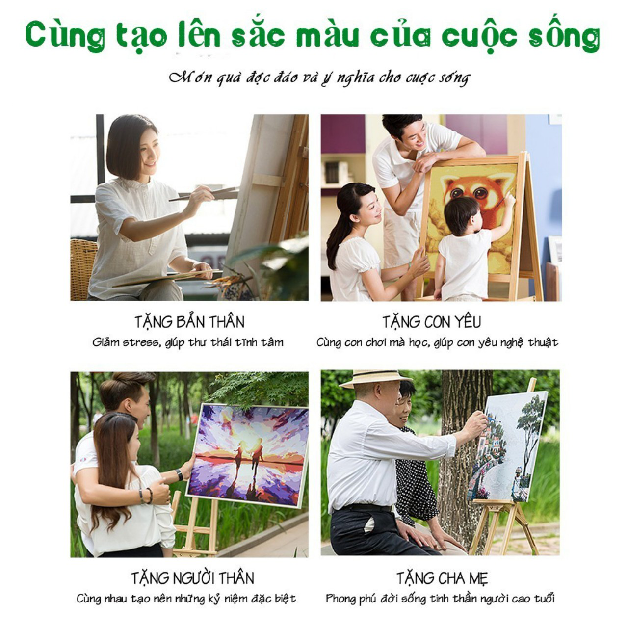 toan vẽ tranh,toan vẽ sơn dầu [ 6 kích thước ]
