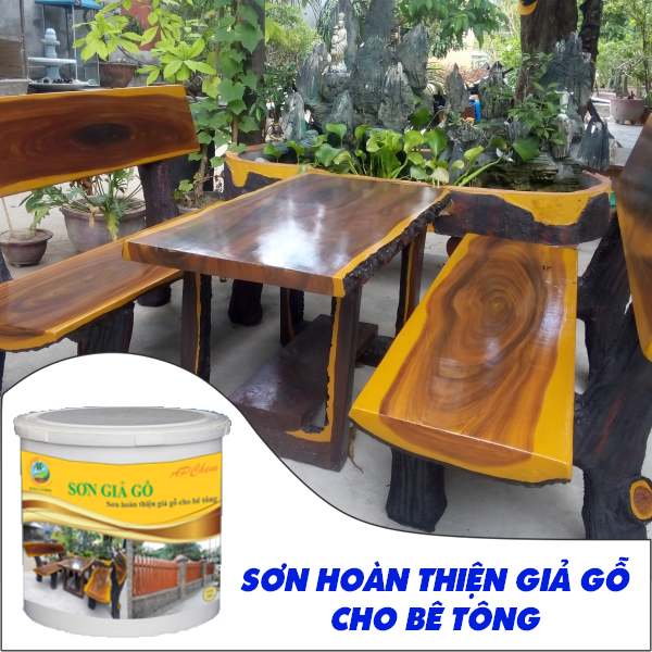 SƠN GIẢ GỖ - Chọn bảng màu