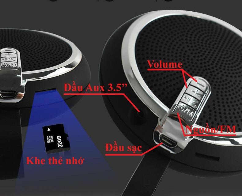 [Hot] Loa Bluetooth Mini Phong Cách, Âm Thanh Siêu Chuẩn, BS-119