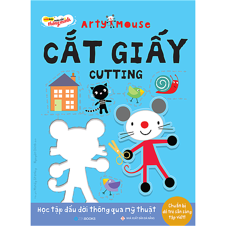 Arty mouse - cắt giấy - cutting