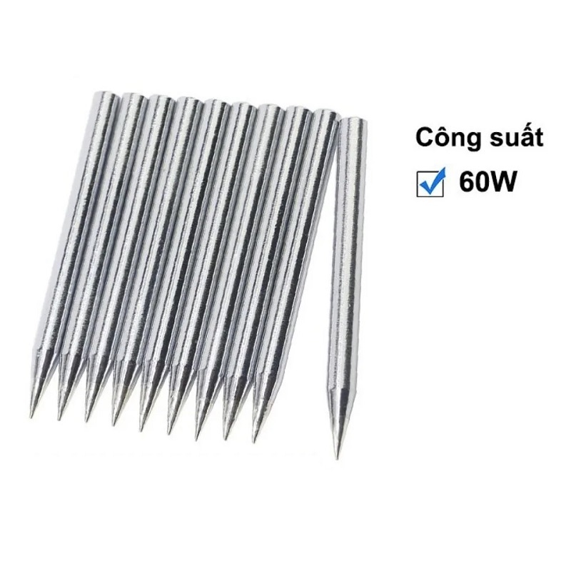 Đầu mũi hàn 60w, 40w loại tốt - ruột mỏ hàn