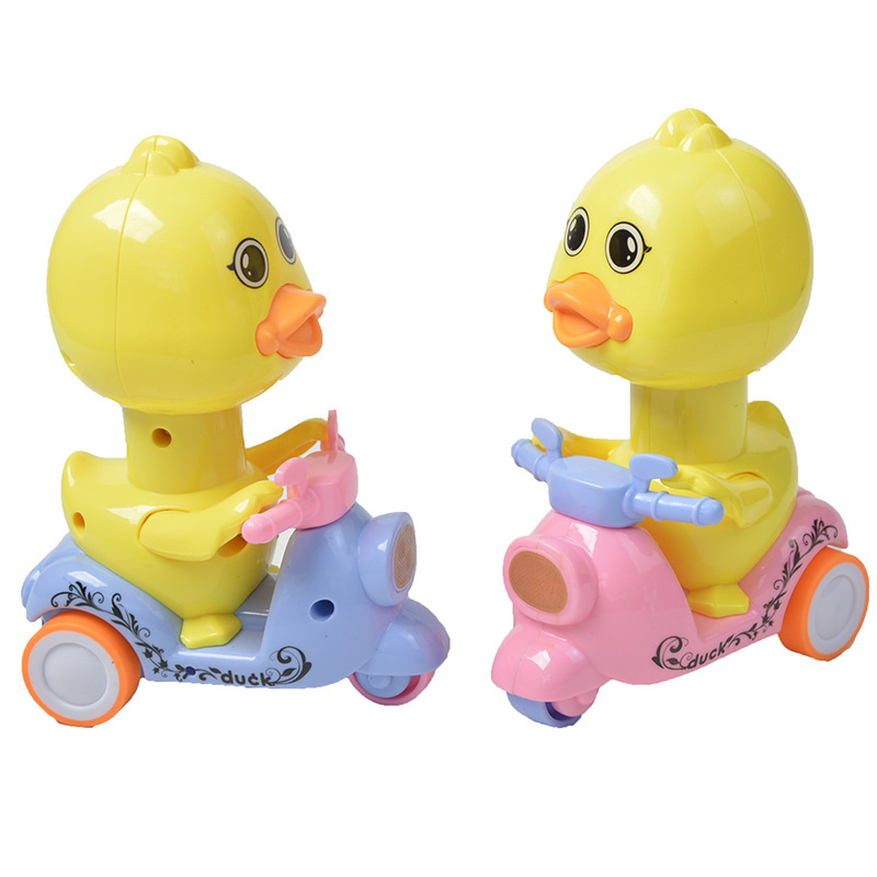 Đồ chơi vịt con chạy siêu xe đáng yêu cho bé