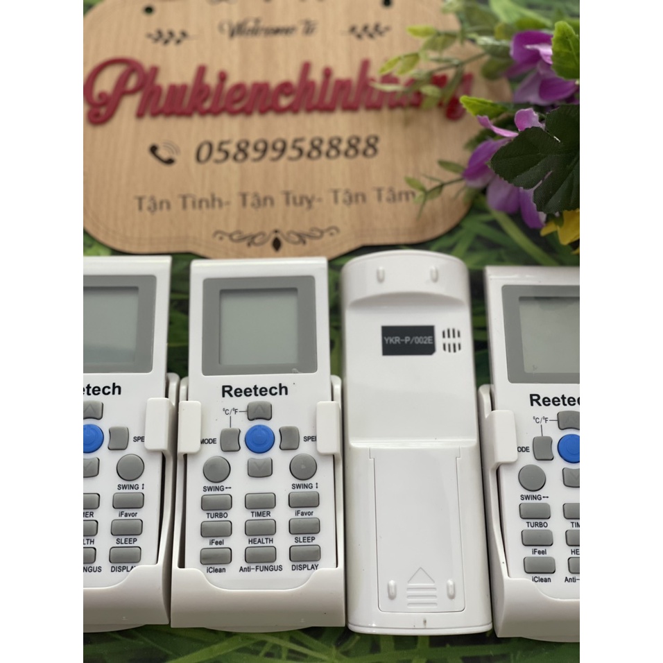 🎀[bảo hành 03 tháng]🎀 Remote điều khiển máy lạnh REETECH mẫu nút xanh