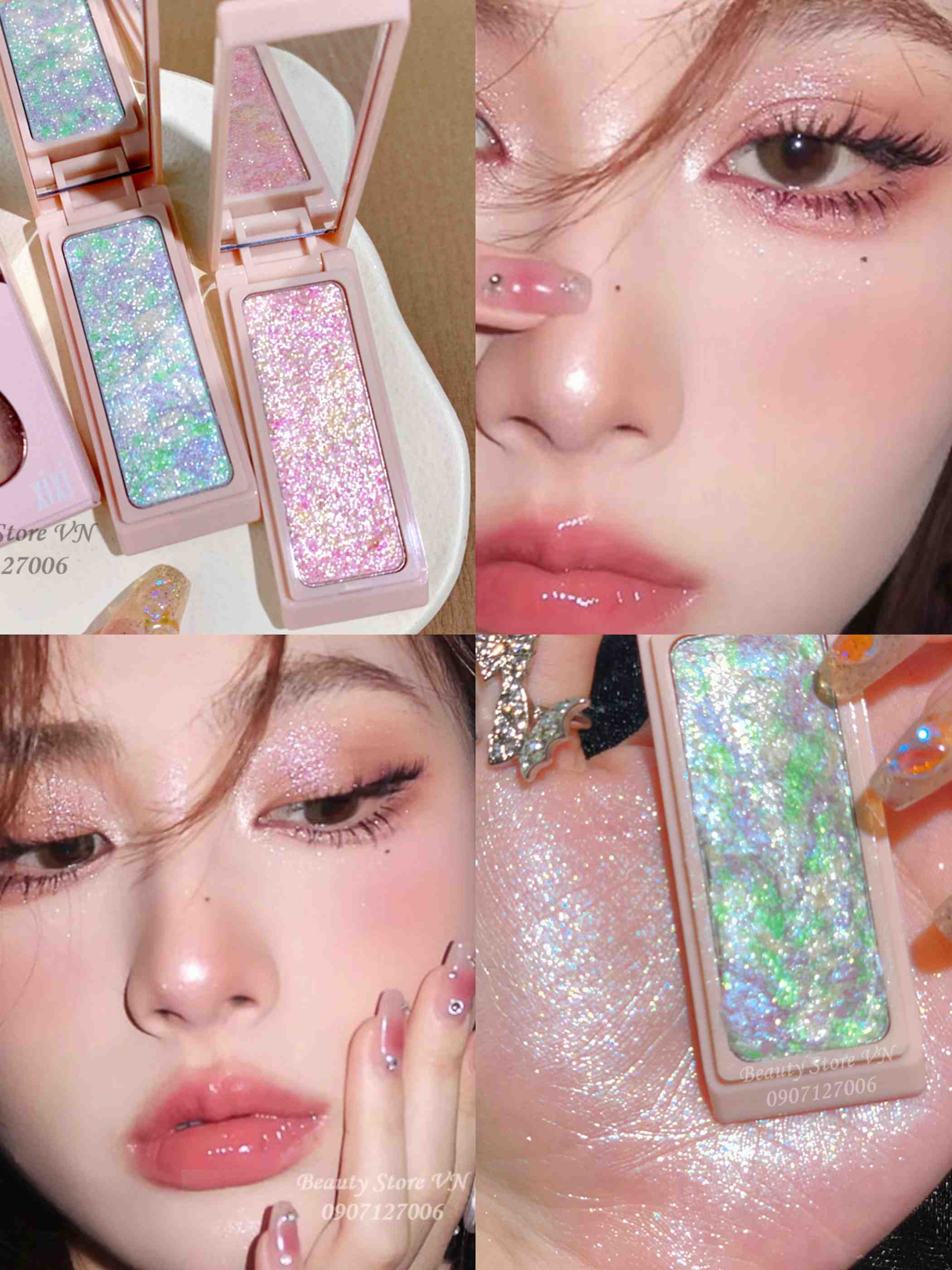 [FREESHIP💋] Phấn Nhũ Bắt Sáng Siêu Lấp Lánh Cao Cấp