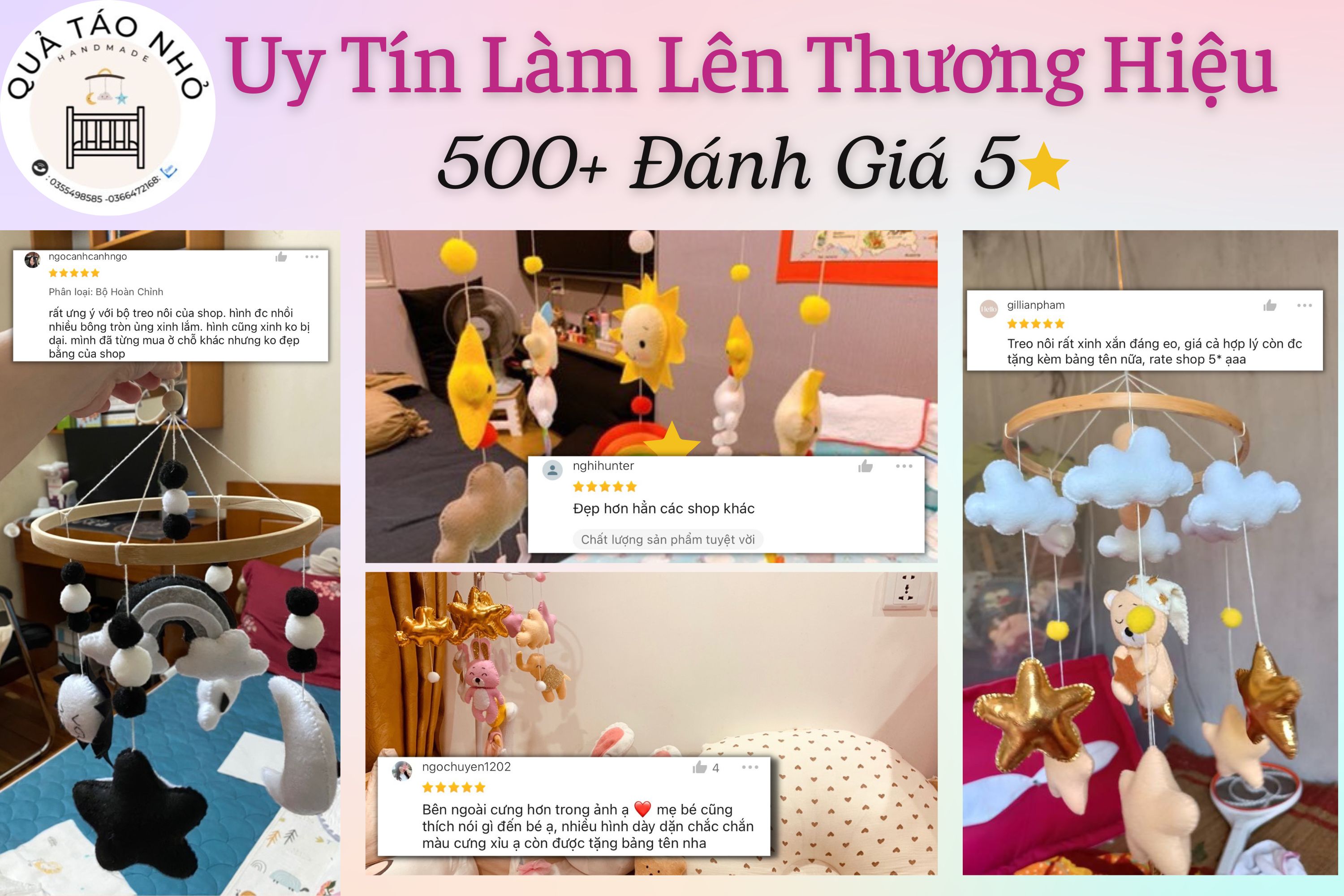 Đồ chơi treo nôi thỏ mẹ thỏ con