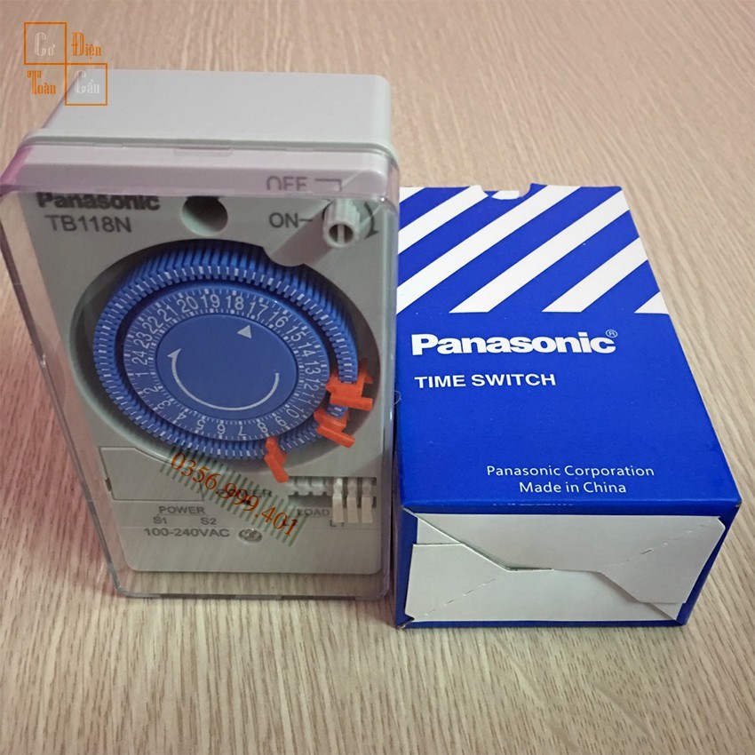 Rơ le thời gian thực - đồng hồ hẹn giờ - timer hẹn giờ tb118n tb118