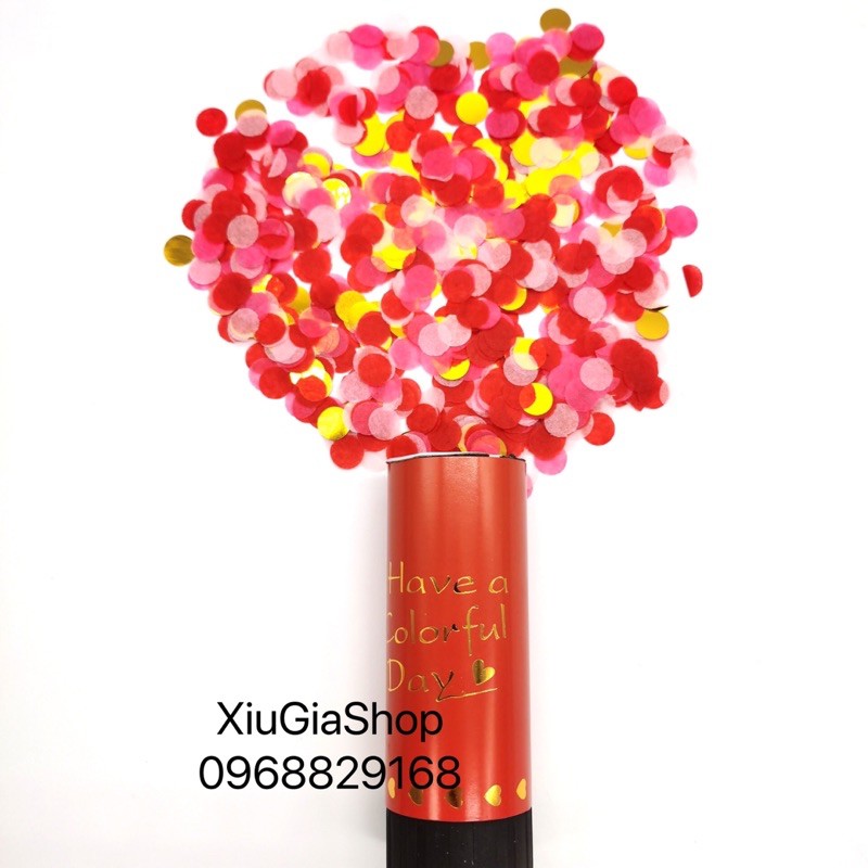 Pháo Giấy Nhũ Sinh Nhật