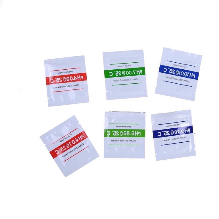 Bộ 3 Gói bột hiệu chỉnh độ PH, Bột chuẩn PH, bột căn chỉnh PH