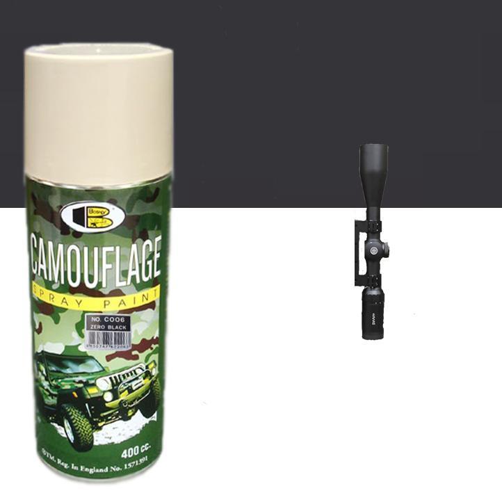 Son xit màu linh Zero Black- Camouflage Bosny