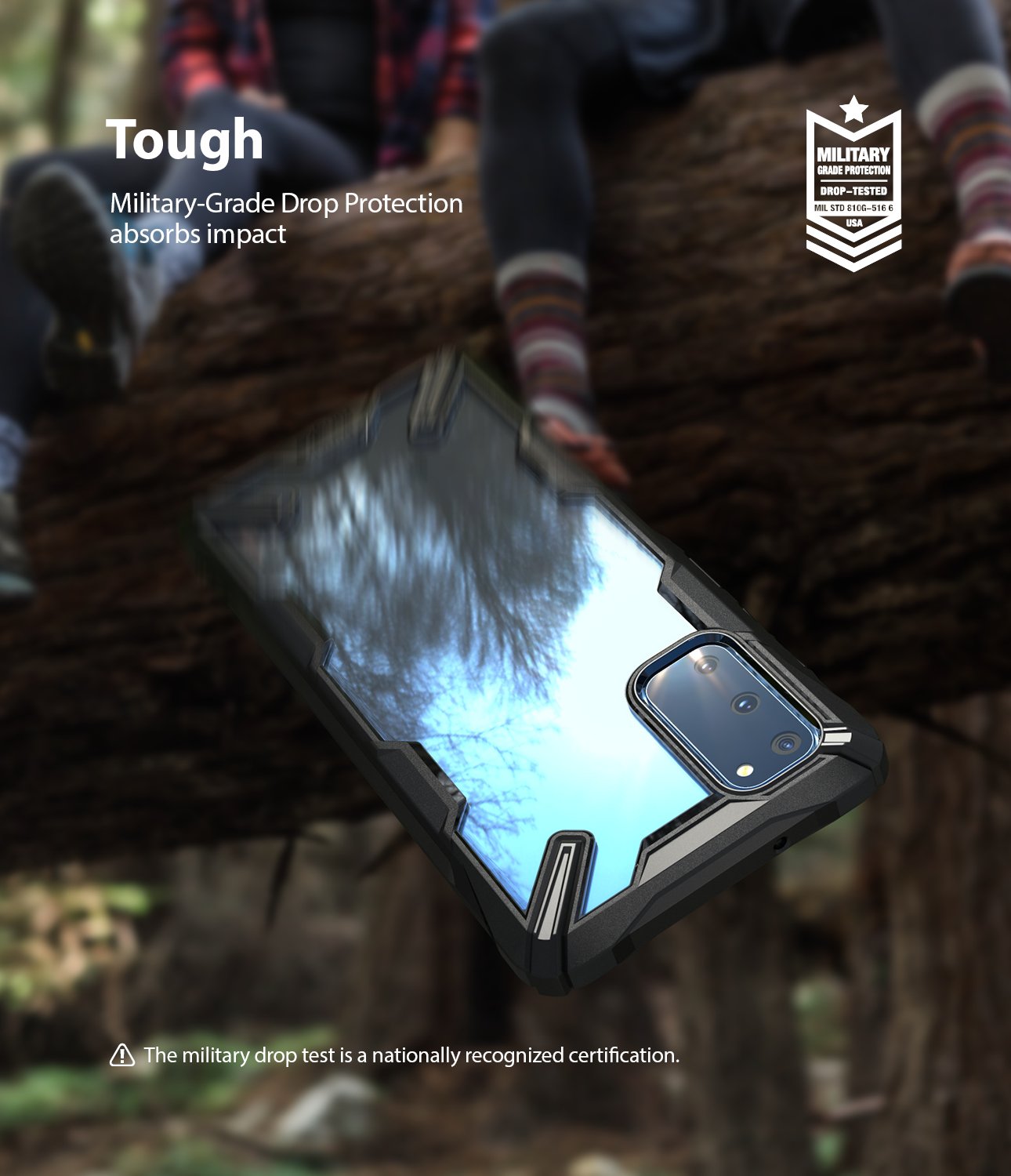 Ốp lưng Galaxy S20 Ringke Fusion X Hàn Quốc (Ringke Fusion X Korea Case for Galaxy S20)